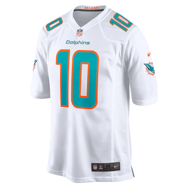 Tyreek Hill Miami Dolphins Nike Game Jersey - White/Aqua - Image 3