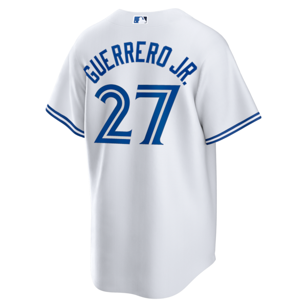 Vladimir Guerrero Jr. Toronto Blue Jays Nike 2025 World Series Replica Jersey - White - Image 3