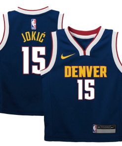 Nikola Jokic Denver Nuggets Nike Preschool Dri-FIT Swingman Player Jersey - Icon Edition - Navy