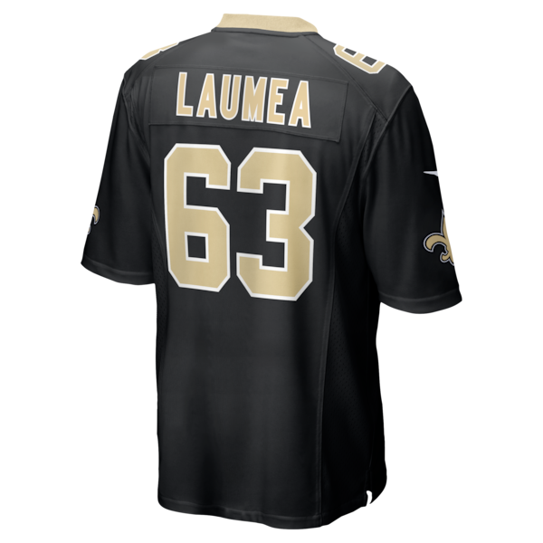 Sataoa Laumea New Orleans Saints Nike Team Game Jersey - Black - Image 3