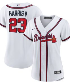 Michael Harris II Atlanta Braves Nike Women's Home Replica Jersey - White