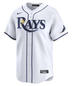 Alternative view of Tampa Bay Rays Nike Home Limited Jersey - White