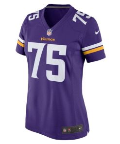 Alternative view of Brian O'Neill Minnesota Vikings Nike Women's Game Jersey - Purple