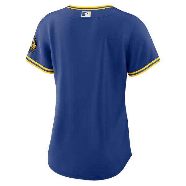 Seattle Mariners Nike Women's 2023 City Connect Replica Jersey - Royal - Image 3