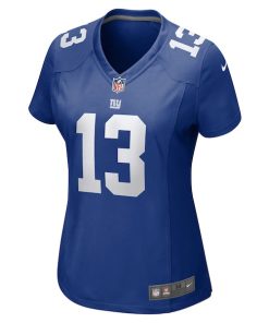 Alternative view of Jalin Hyatt New York Giants Nike Women's Team Game Jersey -  Royal