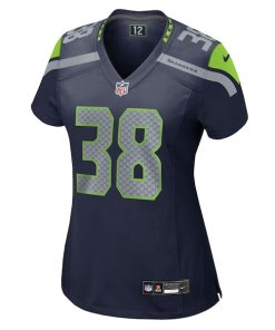 Alternative view of Brady Russell Seattle Seahawks Nike Women's Team Game Jersey -  College Navy