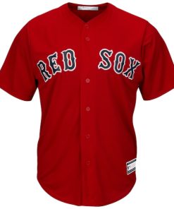 Alternative view of Boston Red Sox Big & Tall Replica Team Jersey - Red