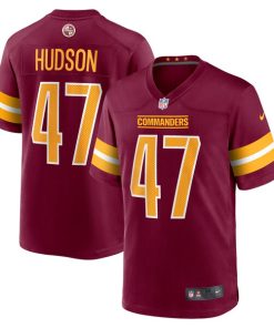 Khaleke Hudson Washington Commanders Nike  Game Jersey -  Burgundy
