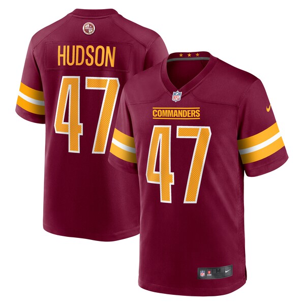 Khaleke Hudson Washington Commanders Nike Game Jersey - Burgundy