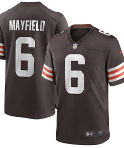 Baker Mayfield Cleveland Browns Nike Game Player Jersey - Brown/White