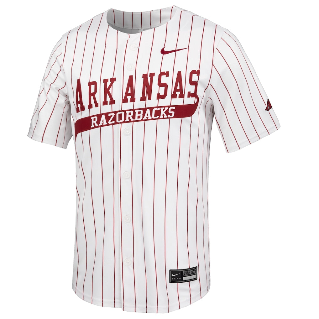 Arkansas Razorbacks Nike Limited Baseball Jersey - White - Image 2