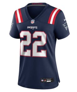 Alternative view of Charles Woods New England Patriots Nike Women's Team Game Jersey -  Navy