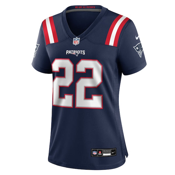 Charles Woods New England Patriots Nike Women's Team Game Jersey - Navy - Image 2