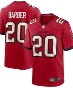 Alternative view of Ronde Barber Tampa Bay Buccaneers Nike Game Retired Player Jersey - Red