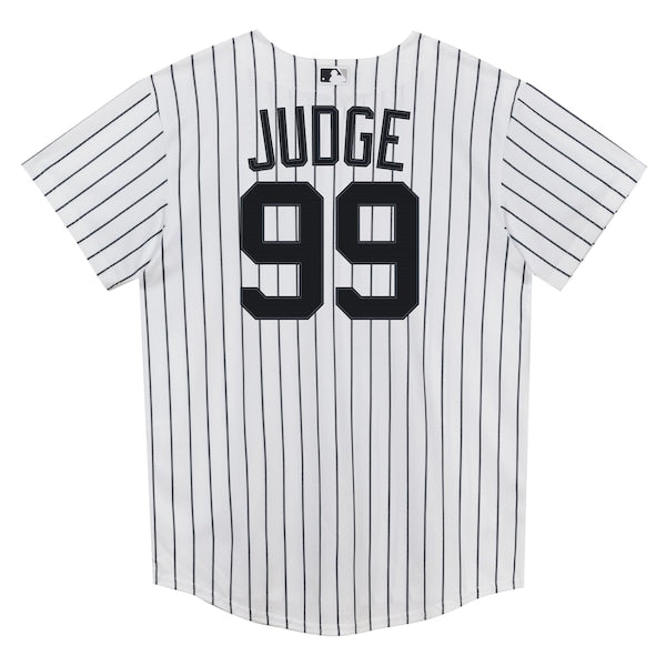 Aaron Judge New York Yankees Nike Preschool Home Replica 2.0 Player Jersey - White - Image 3