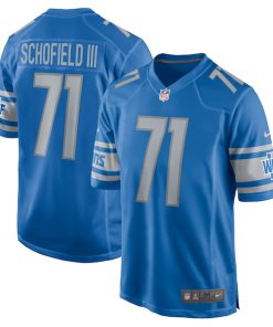 Michael Schofield Detroit Lions Nike  Game Jersey -  Blue