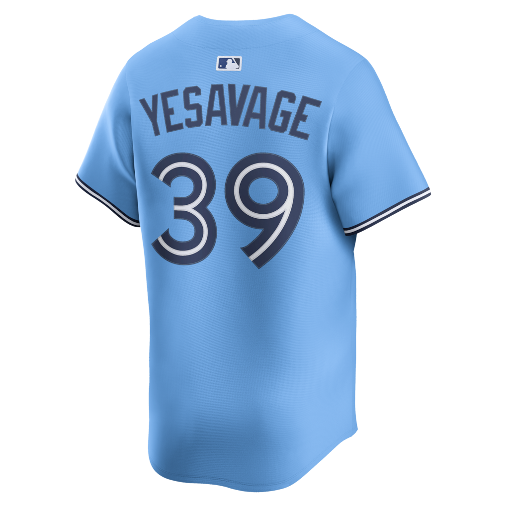 Trey Yesavage Toronto Blue Jays Nike Home Limited Jersey - Blue - Image 3