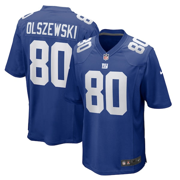 Gunner Olszewski New York Giants Nike Team Game Jersey - Royal