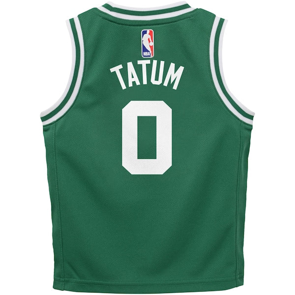 Jayson Tatum Boston Celtics Nike Toddler Swingman Player Jersey - Icon Edition - Green - Image 3