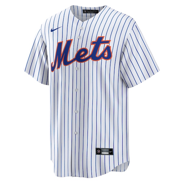 New York Mets Nike Home 2025 Jackie Robinson Day Replica Jersey - White - Image 2