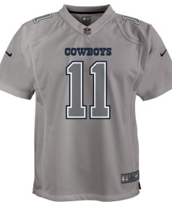 Alternative view of Micah Parsons Dallas Cowboys Nike Youth Atmosphere Game Jersey - Gray