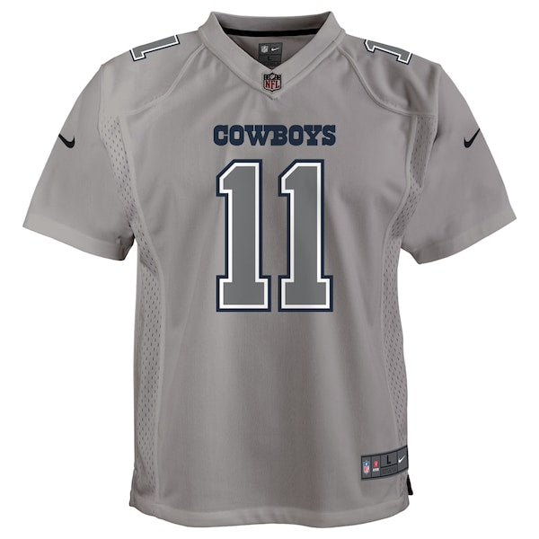 Micah Parsons Dallas Cowboys Nike Youth Atmosphere Game Jersey - Gray - Image 2