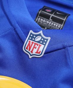 Alternative view of David Quessenberry Los Angeles Rams Nike Team Game Jersey -  Royal