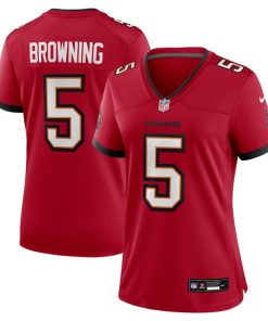 Alternative view of Jack Browning Tampa Bay Buccaneers Nike Women's  Game Jersey -  Red