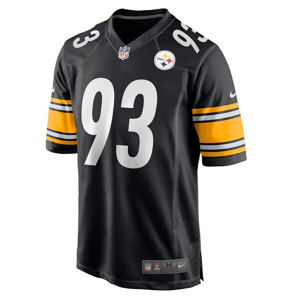 Mark Robinson Pittsburgh Steelers Nike Game Player Jersey - Black - Image 2