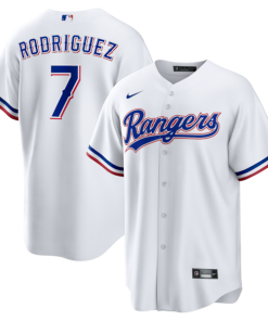 Ivan Rodriguez Texas Rangers Nike Home Retired Player Replica Jersey - White