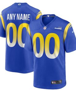 Los Angeles Rams Nike Custom Game Jersey - Royal