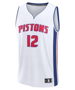 Alternative view of Tobias Harris Detroit Pistons  Fast Break Replica Player Jersey - Association Edition - White
