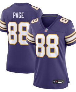 Alan Page Minnesota Vikings Nike Women's Classic Retired Player Jersey - Purple
