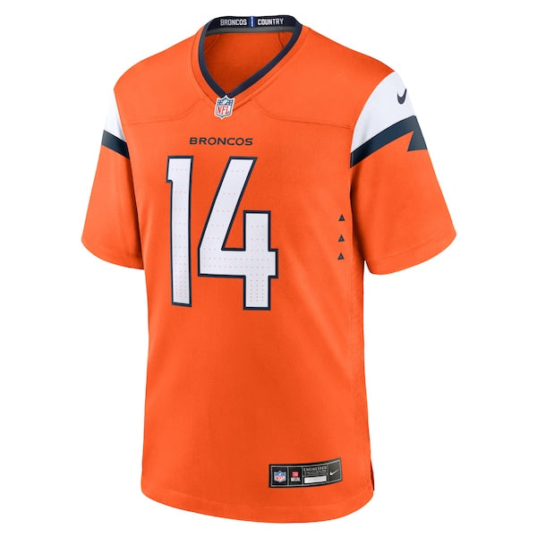 Courtland Sutton Denver Broncos Nike Game Jersey - Orange - Image 2