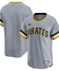 Pittsburgh Pirates Nike Cooperstown Collection Limited Jersey - Gray