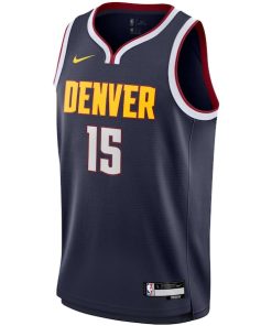 Alternative view of Nikola Jokic Denver Nuggets Nike Youth Swingman Jersey - Icon Edition - Navy