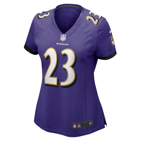 Trenton Simpson Baltimore Ravens Nike Women's Game Jersey - Purple - Image 2