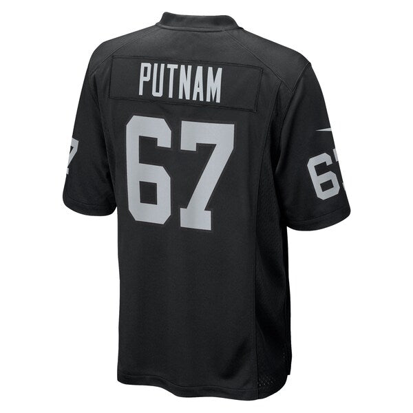 Will Putnam Las Vegas Raiders Nike Team Game Jersey - Black - Image 3