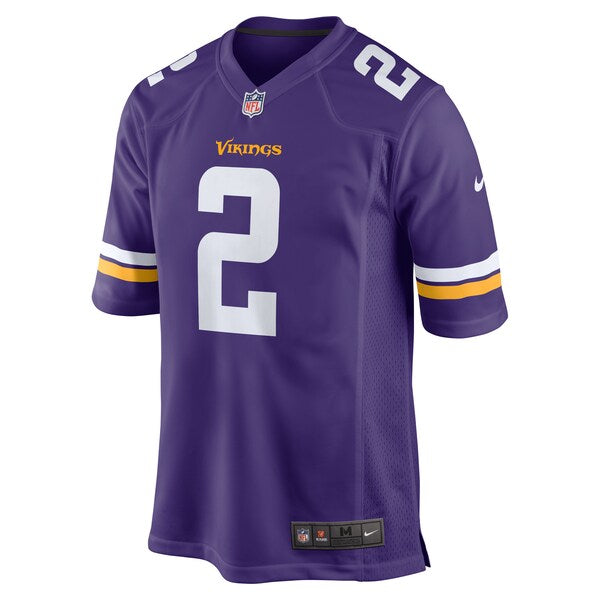 Stephon Gilmore Minnesota Vikings Nike Game Jersey - Purple - Image 3