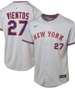 Mark Vientos New York Mets Nike Youth Road Limited Jersey?¨C Gray/Royal