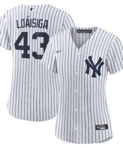 Jonathan Lo¨¢isiga New York Yankees Nike Women's Home Replica Jersey - White
