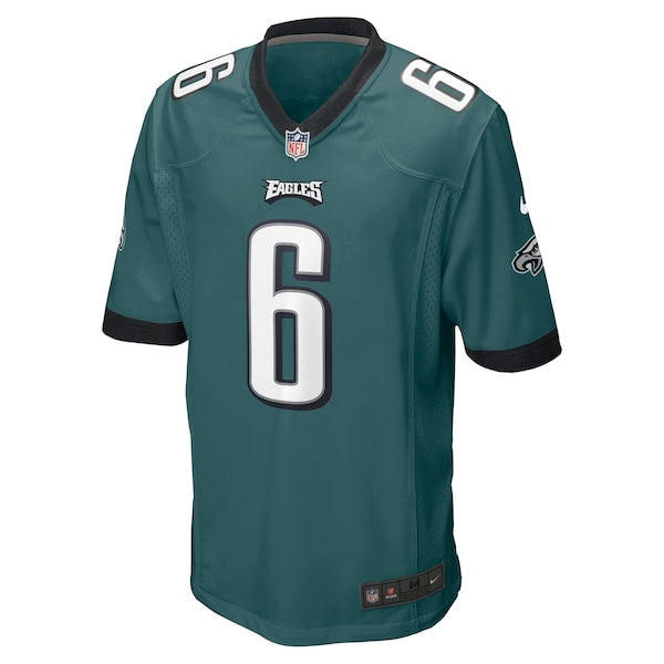 DeVonta Smith Philadelphia Eagles Nike Game Jersey - Midnight Green - Image 2