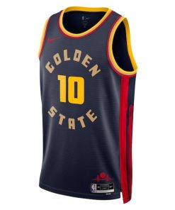 Alternative view of Jimmy Butler Golden State Warriors Nike Unisex Swingman Jersey - City Edition - Navy
