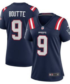 Kayshon Boutte New England Patriots Nike Women's  Game Jersey -  Navy