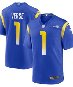 Jared Verse Los Angeles Rams Nike 2024 NFL Draft First Round Pick Player Game Jersey - Royal