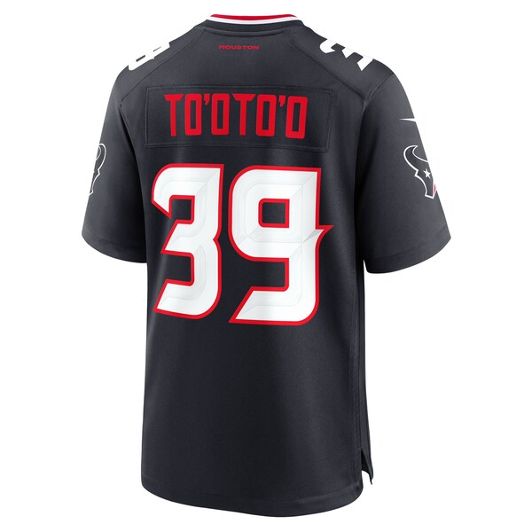 Henry To'oto'o Houston Texans Nike Team Game Jersey - Navy - Image 4