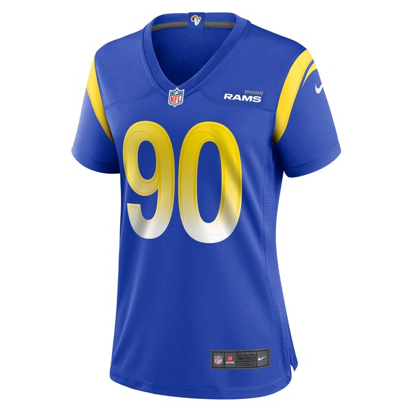 Earnest Brown IV Los Angeles Rams Nike Women's Team Game Jersey - Royal - Image 2