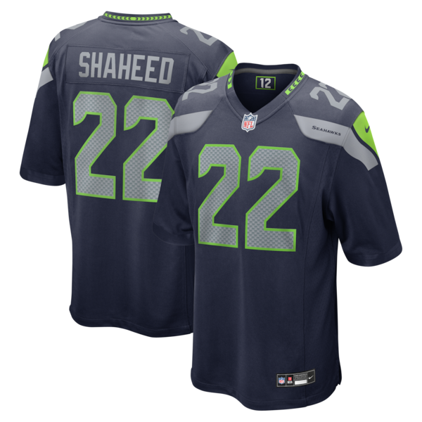 Rashid Shaheed Seattle Seahawks Nike Team Game Jersey - College Navy/Royal/White