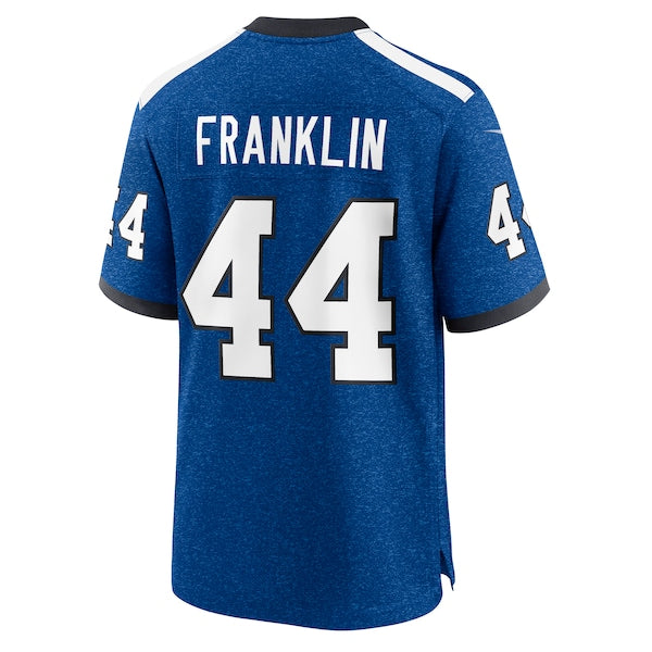 Zaire Franklin Indianapolis Colts Nike Indiana Nights Alternate Game Jersey - Royal/Royal - Image 6