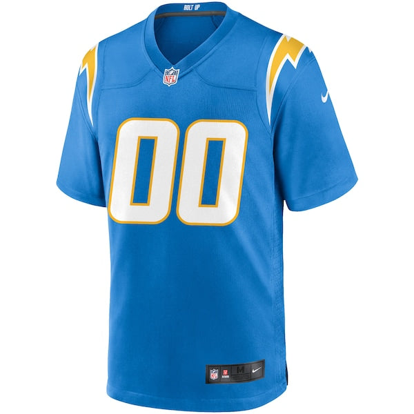 Los Angeles Chargers Nike Custom Game Jersey - Powder Blue - Image 2